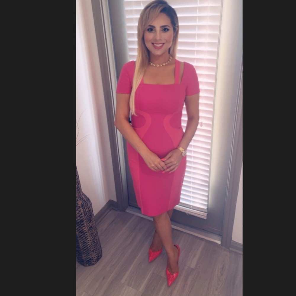 Versace pink dress w/ tags available